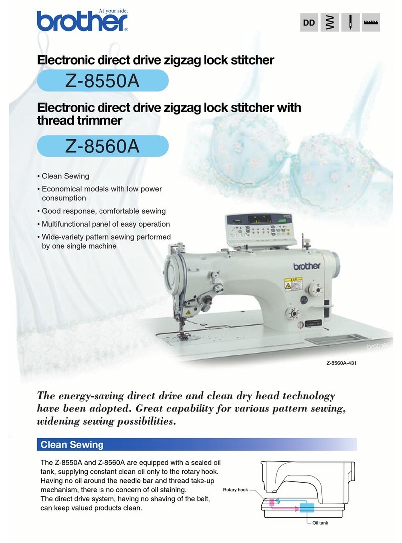 Brother Z-8550A User manual