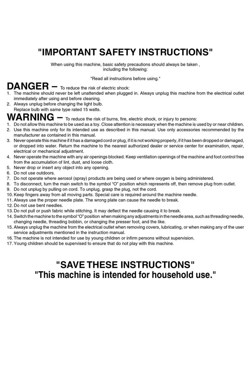 Brother XL-6040 instruction manual