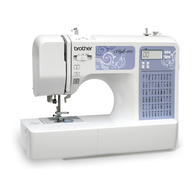 Brother XL-5012 instruction manual