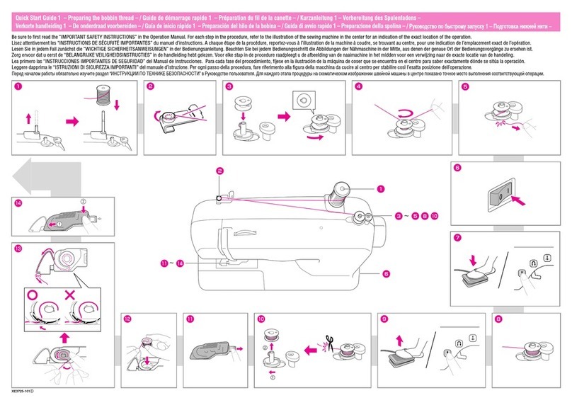 Brother HS-3000 User manual