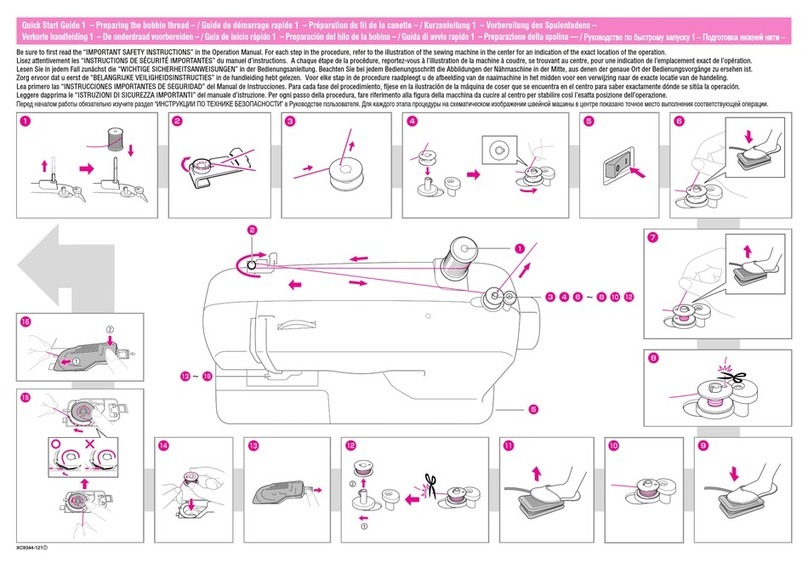 Brother XC9344-1211 User manual