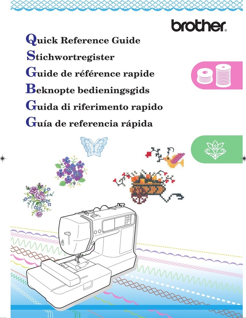 Brother XE5366-001 Quick reference guide
