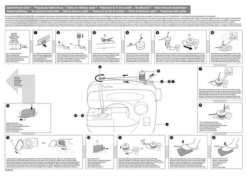 Brother XC4953-021 User manual