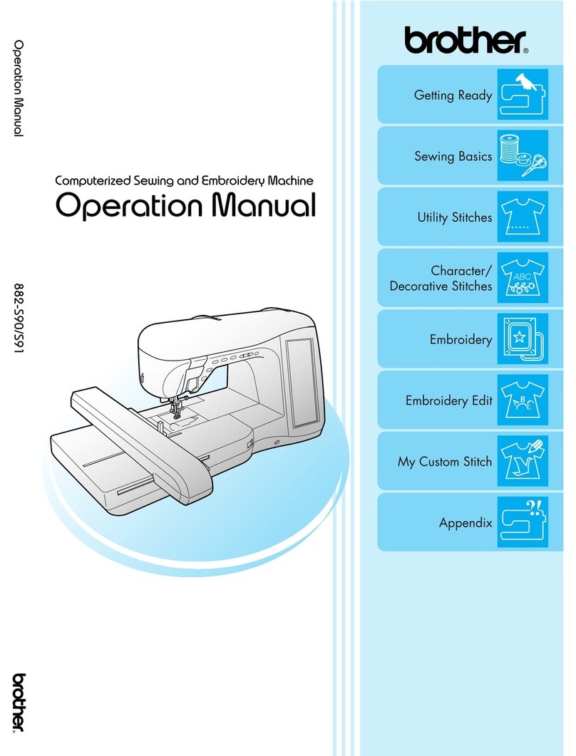 Brother 882-S90/S91 User manual