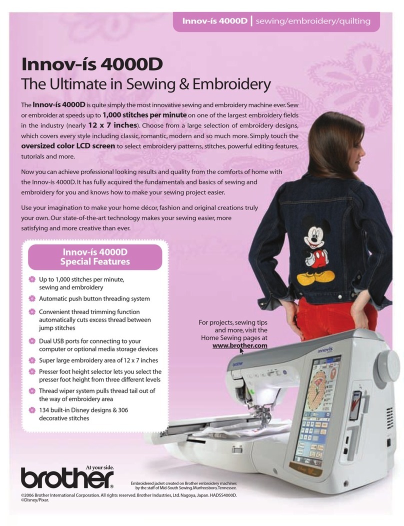 Brother Innov-is 4000D User manual