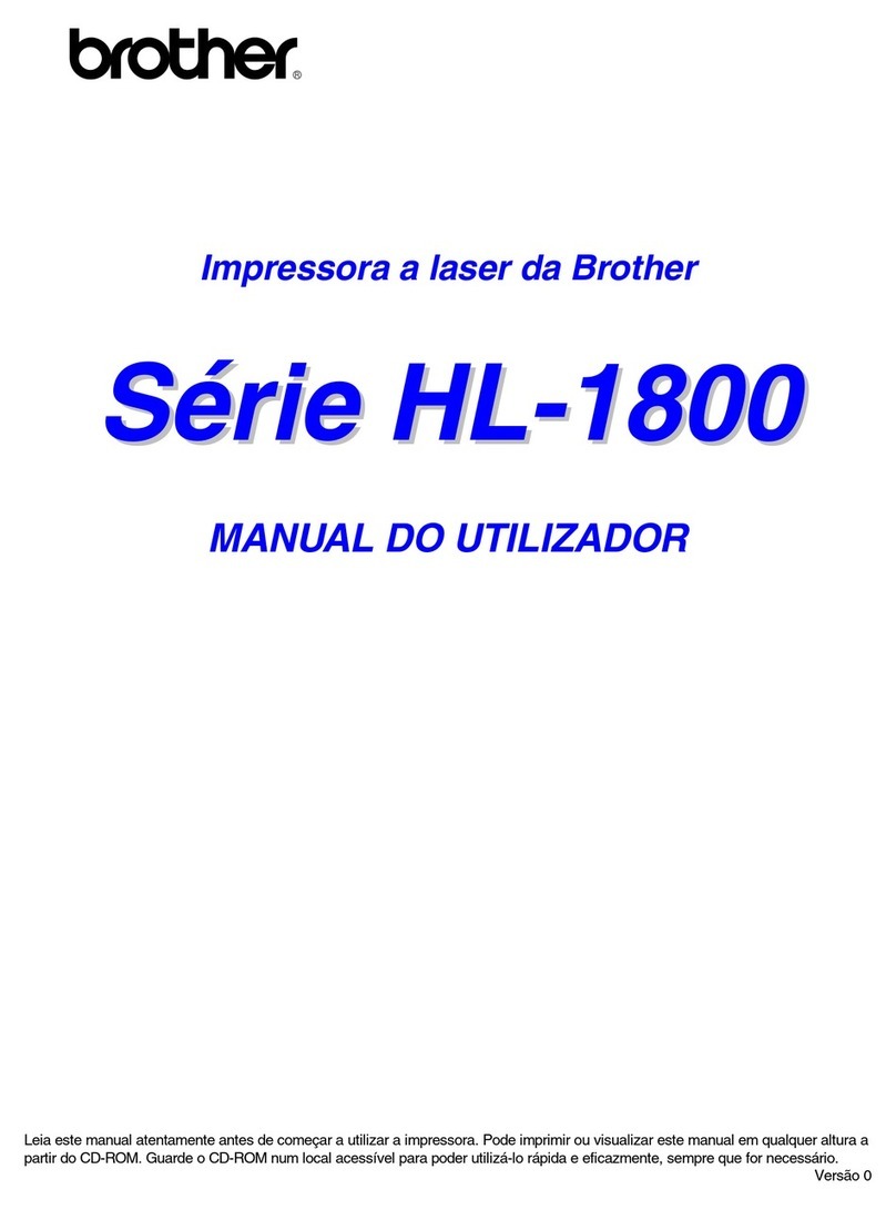 Brother HL-1800 Series User manual