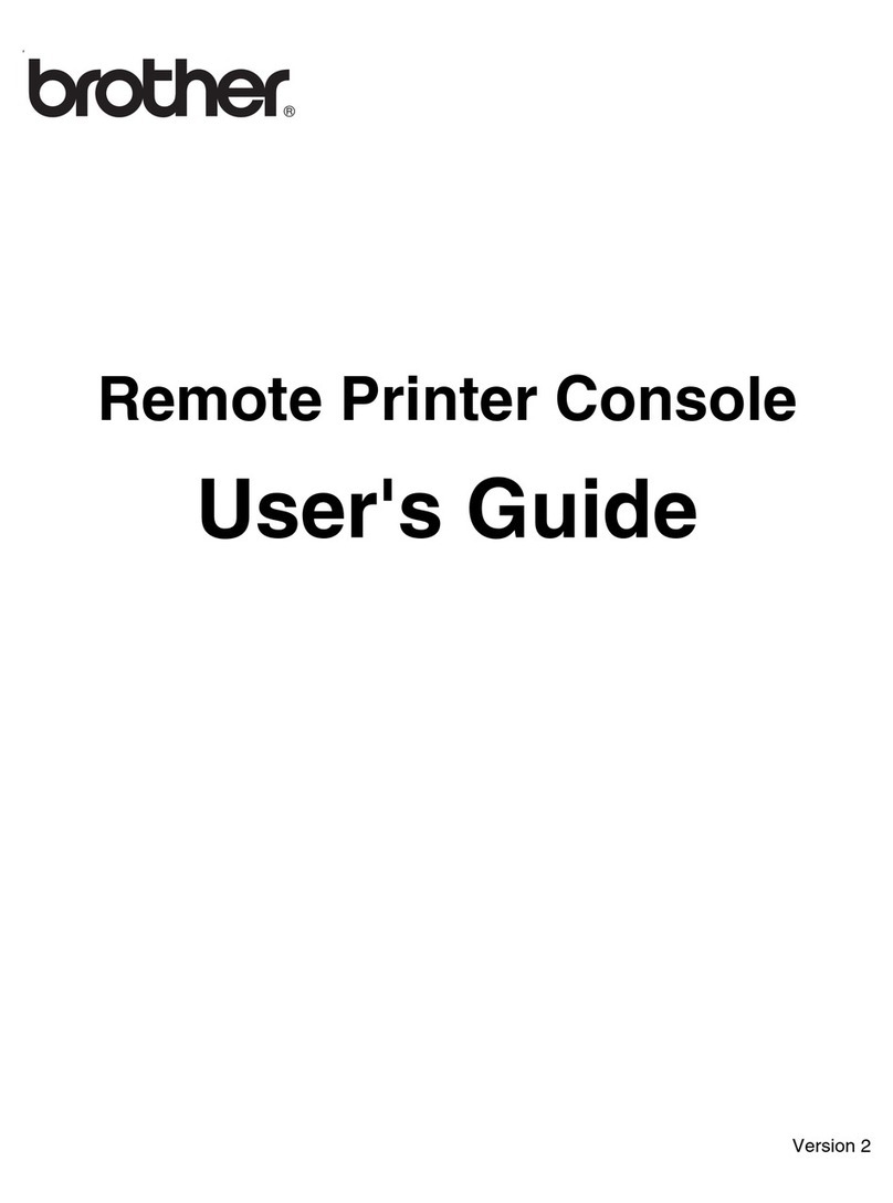 Brother Remote Printer User manual