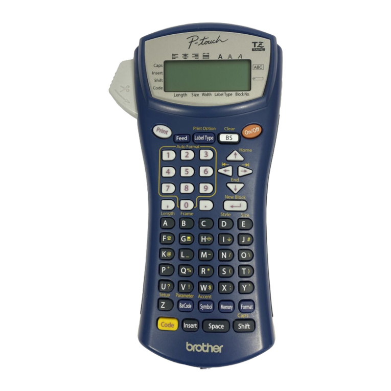 Brother PT 1400 - P-Touch 1400 Two-color Thermal Transfer... User manual