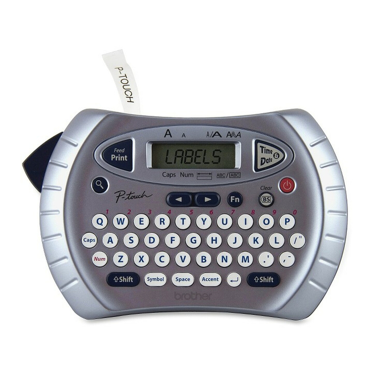 Brother P-Touch PT-70 User manual