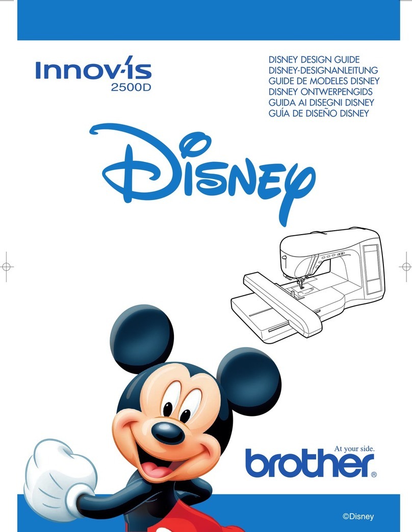 Brother Innov-is 2500D Design guide
