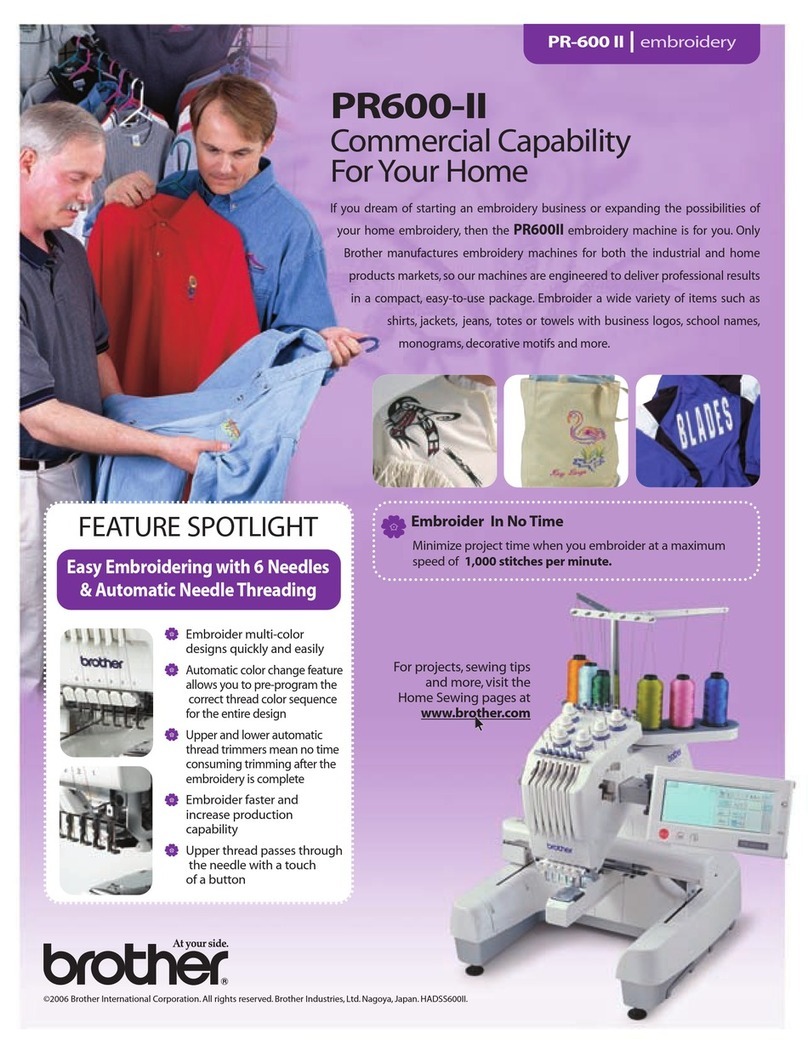 Brother PR-600II brochure