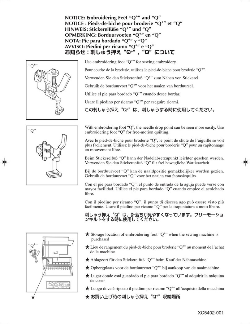 Brother Embroidering Machine brochure