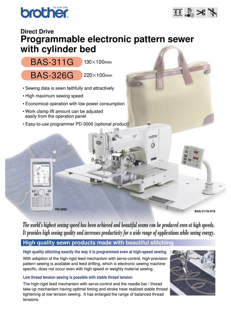 Brother BAS-311G User manual Brother BAS-311G User manual