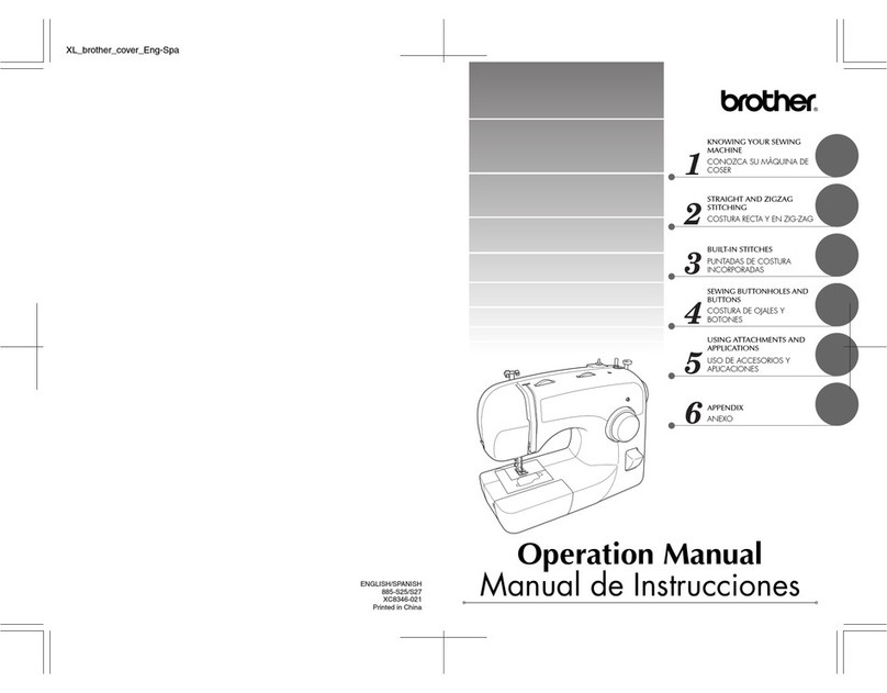 Brother 885-S27 User manual