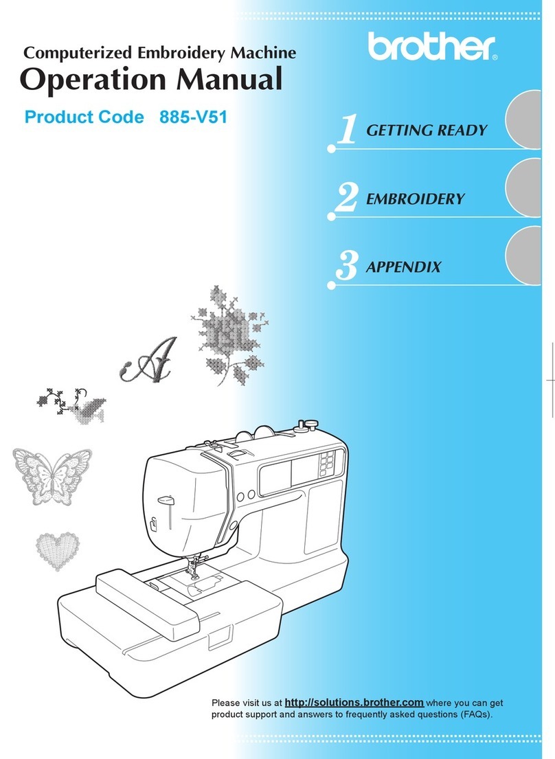 Brother 885-V51 User manual