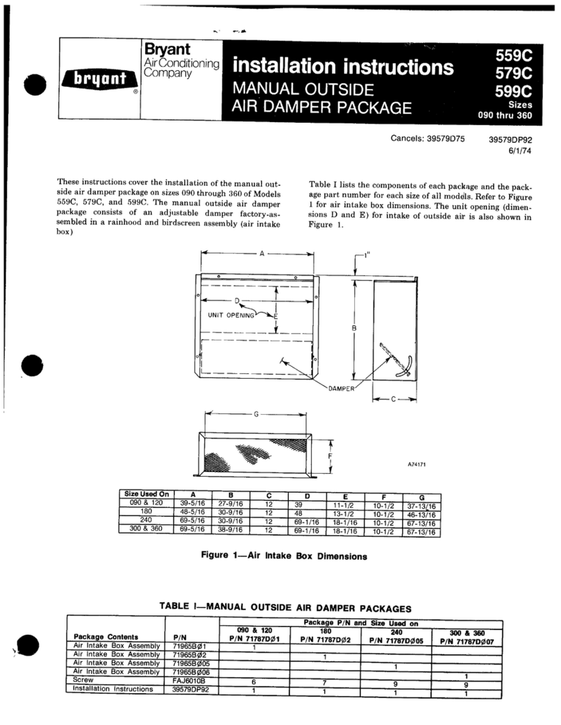 Bryant 559C User manual Bryant 559C User manual