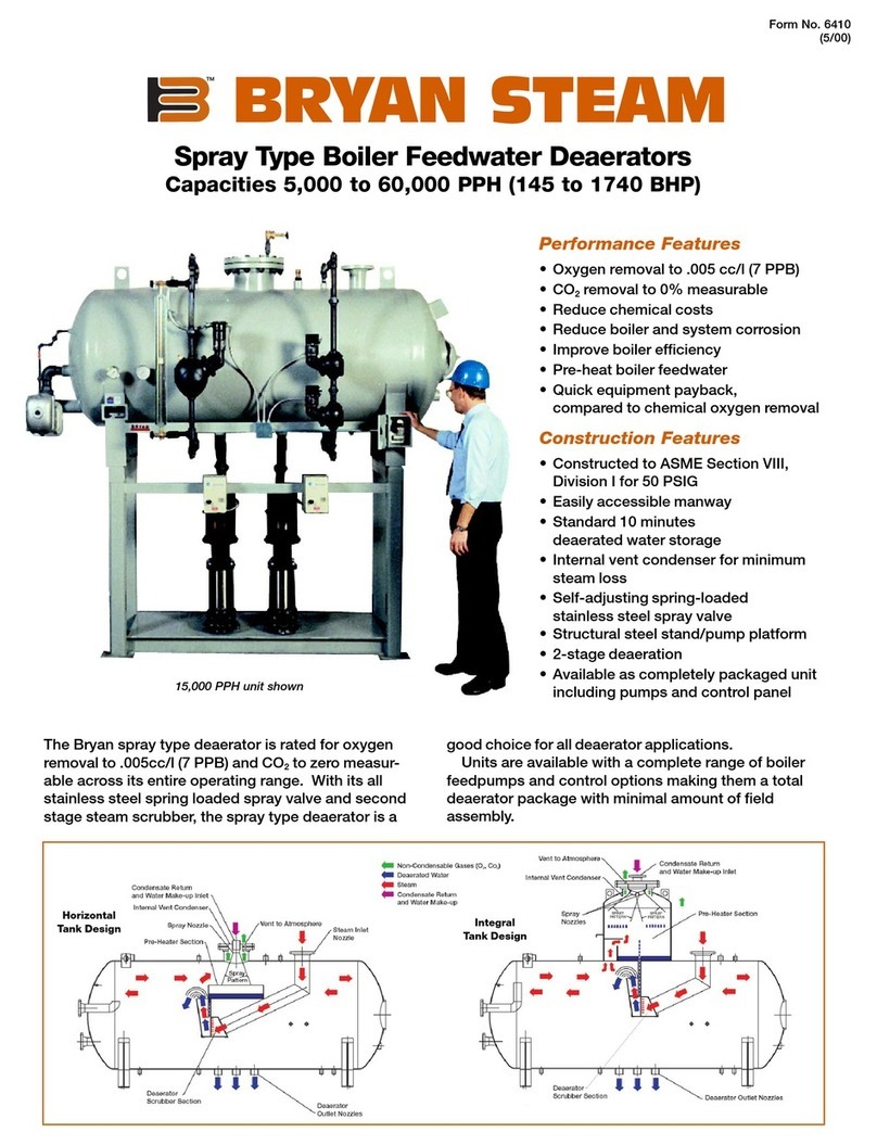 Bryan Boilers DSH-10 User manual