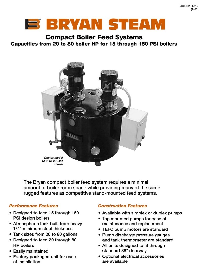 Bryan Boilers CFS-15-20-20D User manual