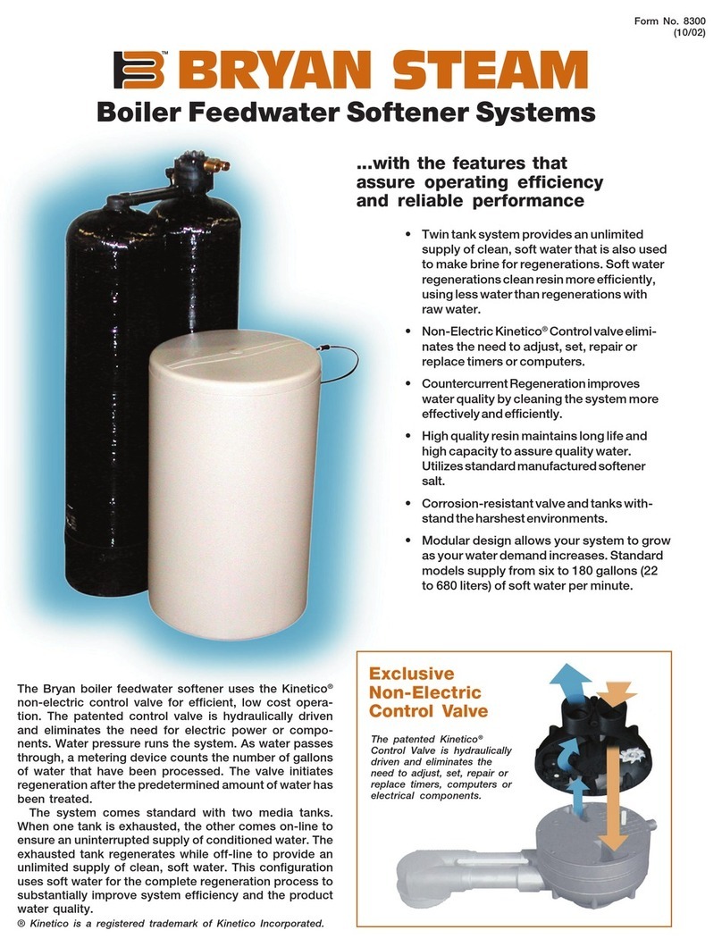 Bryan Boilers BKS2000 Specifications