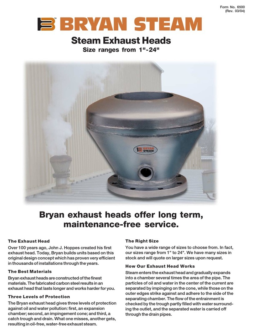 Bryan Boilers Steam Exhaust Heads None Brochure & specs