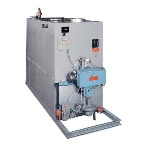 Bryan Boilers Knockdown RV-500 User manual Bryan Boilers Knockdown RV-500 User manual