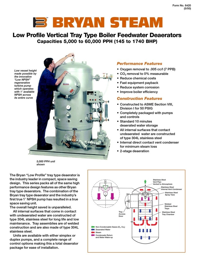 Bryan Boilers LDTV-10 User manual