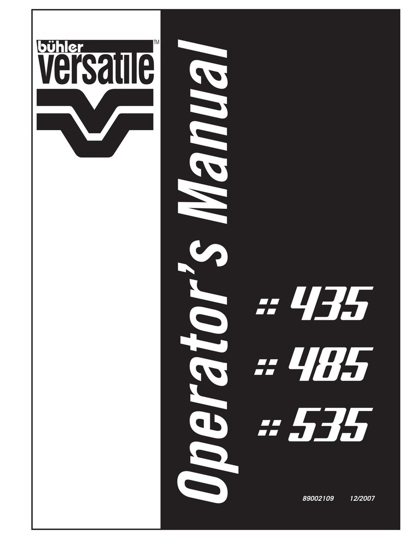Buhler 435 Operator's manual