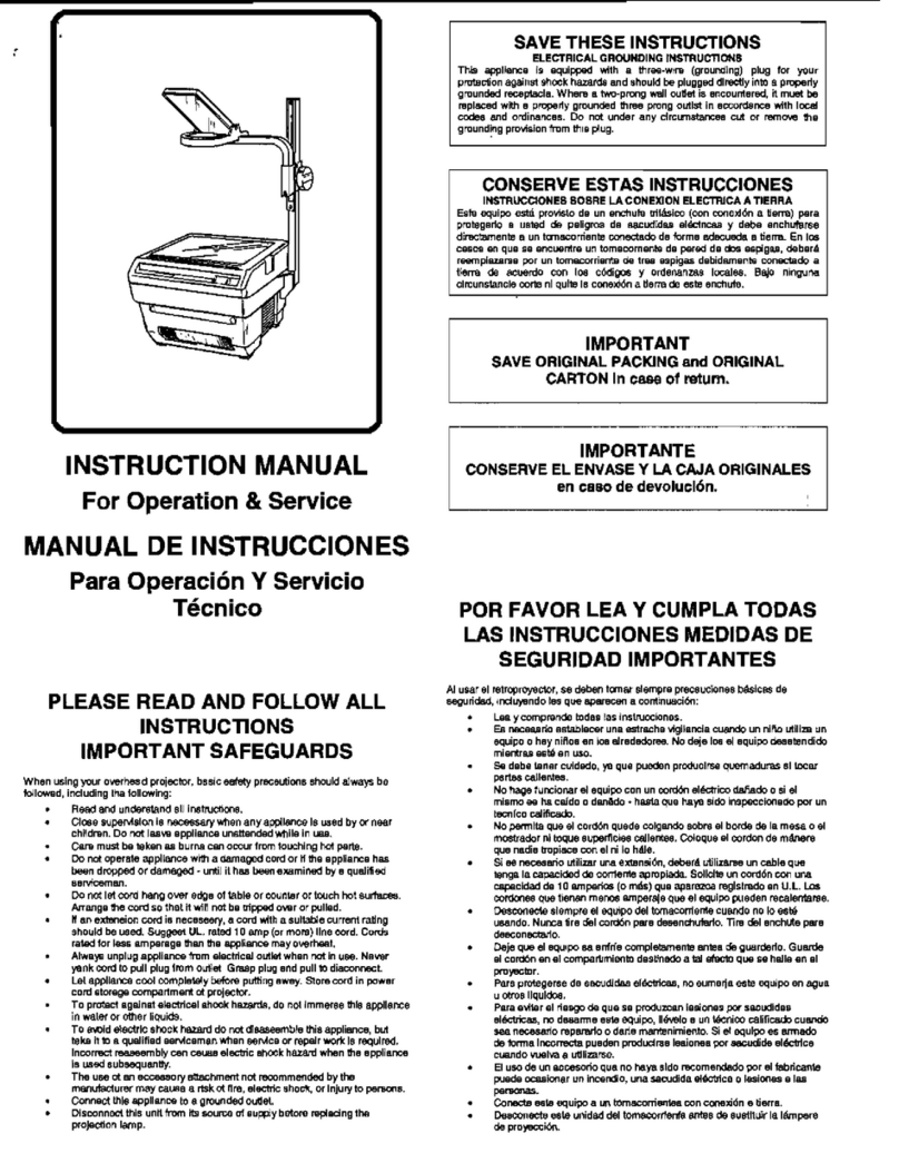 Buhl 9014EDC instruction manual