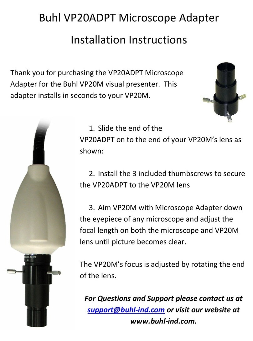 Buhl VP20ADPT installation instructions