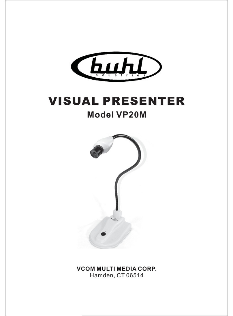 Buhl VP20M user manual
