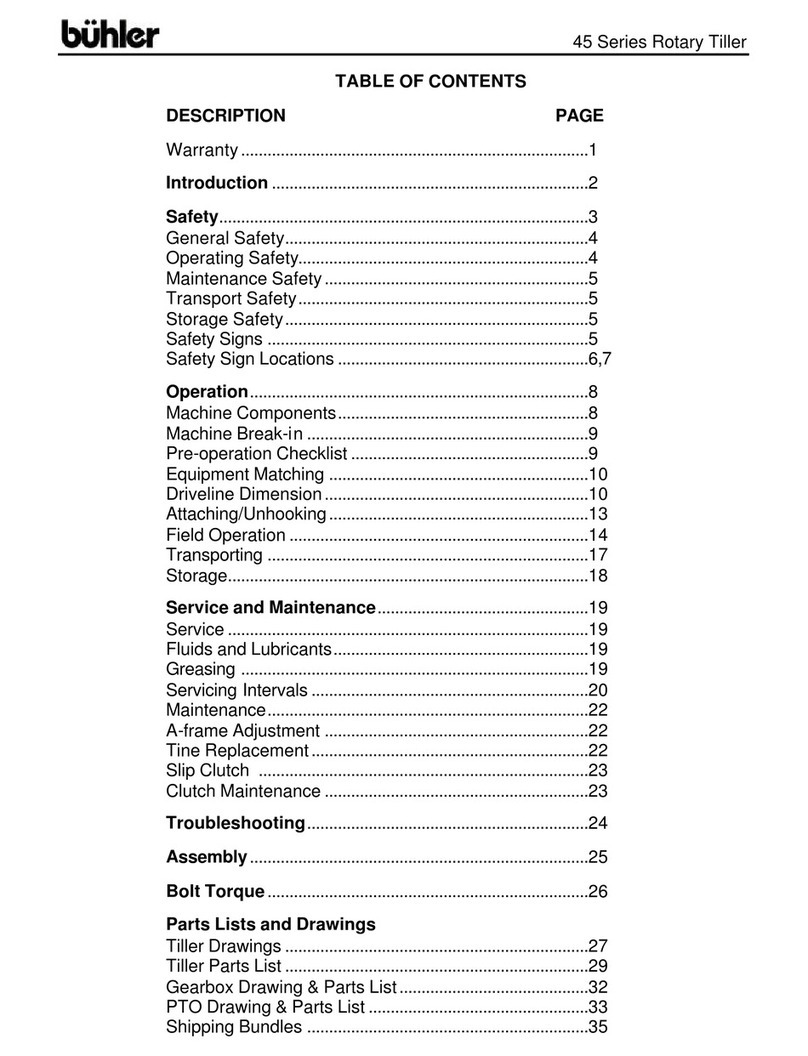 Buhler 45 Series owner's manual