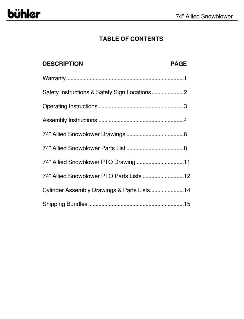 Buhler Allied FK331 User manual
