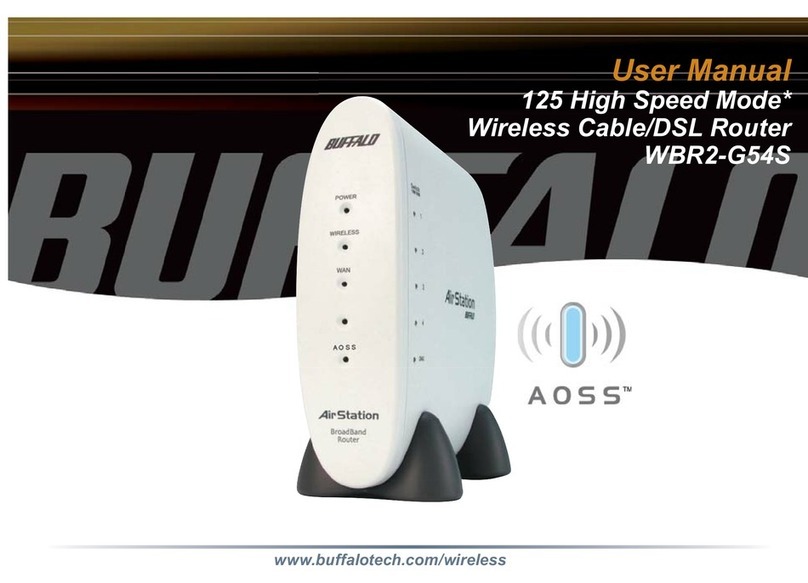 Buffalo AirStation WBR2-G54S User manual Buffalo AirStation WBR2-G54S User manual