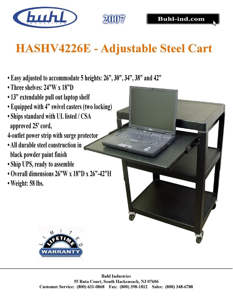 Buhl HASHV4226E User manual