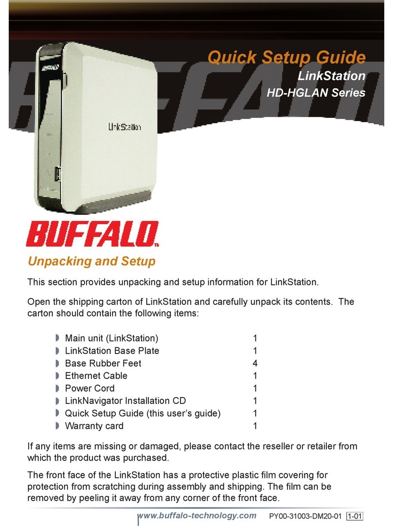 Buffalo HD-HGLAN Series User manual
