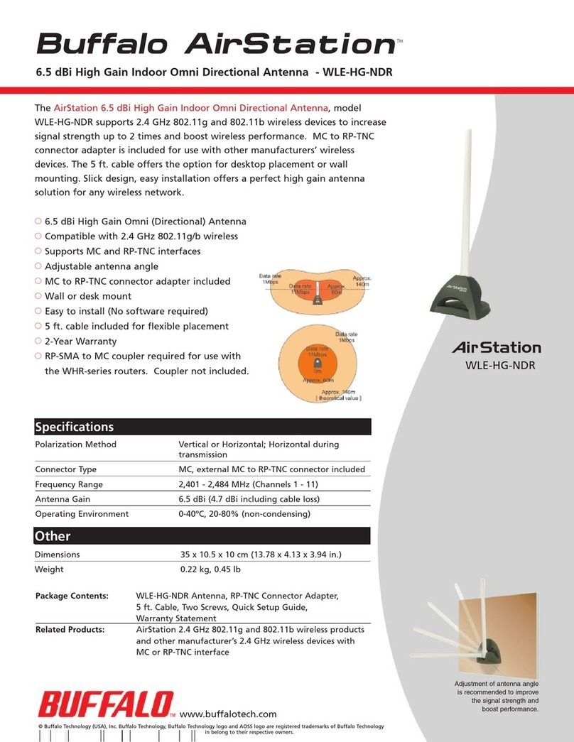 Buffalo AirStation WLE-HG-NDR Specifications