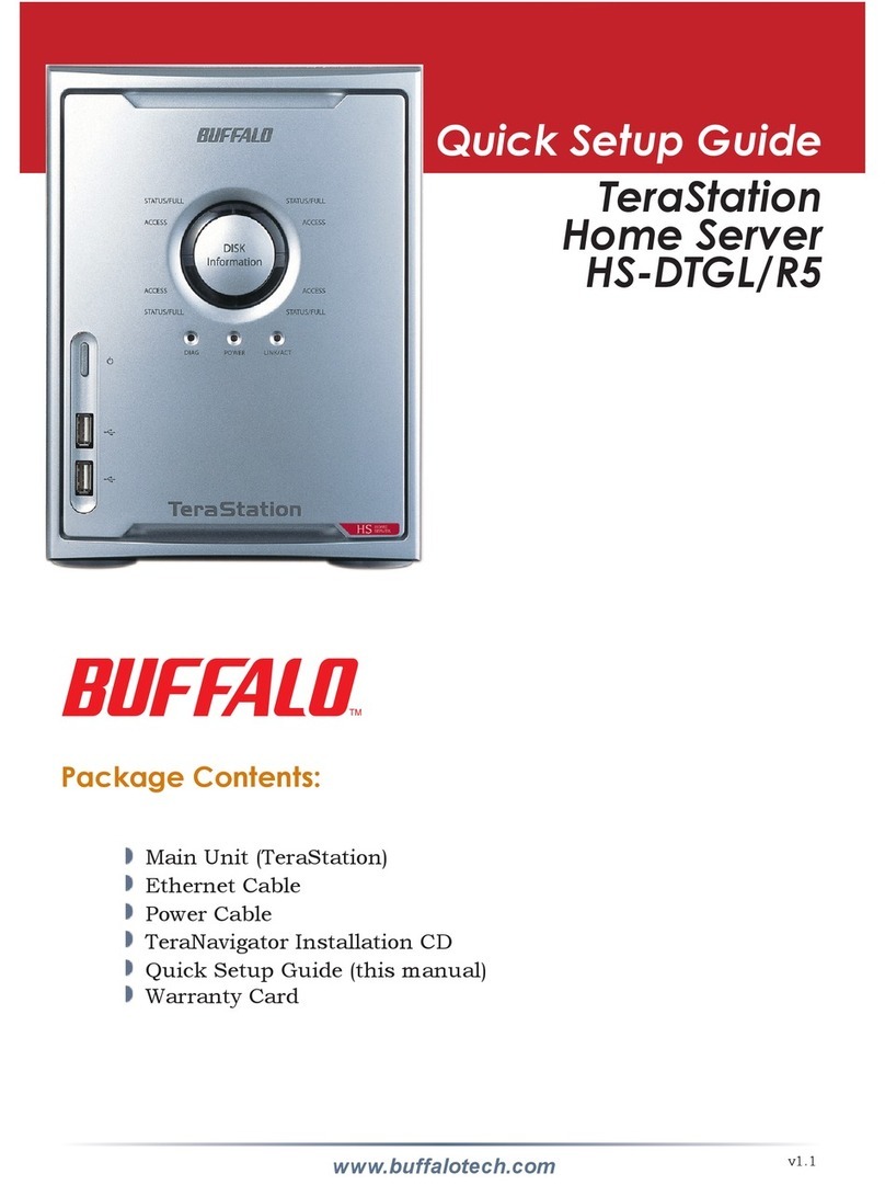 Buffalo TeraStation HS-DTGL/R5 User manual
