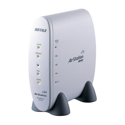 Buffalo Wireless Cable/DSL Router-G WBR2-G54... User manual