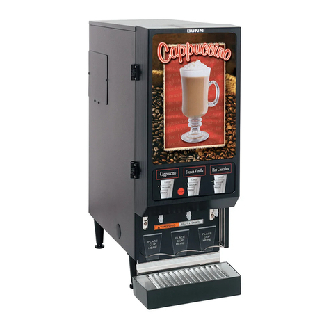 Bunn FMD DBC-3 4-CUP OPERATING & SERVICE MANUAL