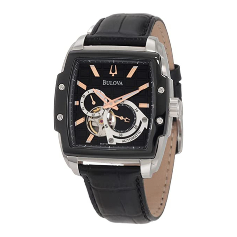 Bulova BVA-SERIES 100 Operating and maintenance manual