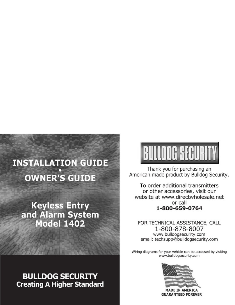 Bulldog Security 1402 User manual
