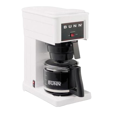 Bunn B10 Series Installation instructions