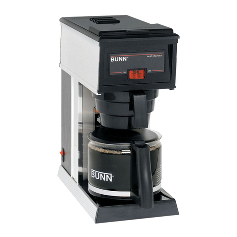 Bunn A10 Automatic Installation instructions