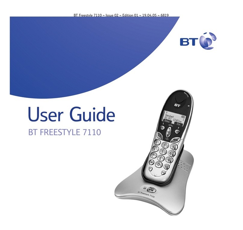 BT FREESTYLE 7110 User manual BT FREESTYLE 7110 User manual