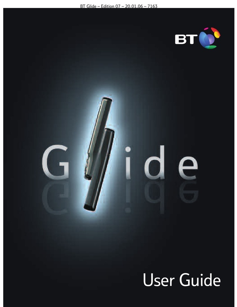 BT Glide 7163 user guide
