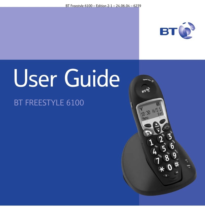 BT Freestyle 6100 User manual BT Freestyle 6100 User manual