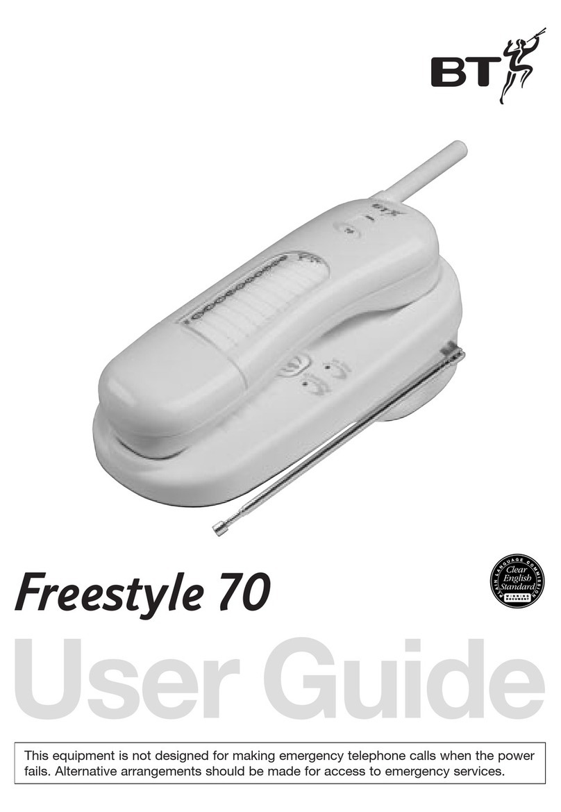 BT Freestyle 70 User manual