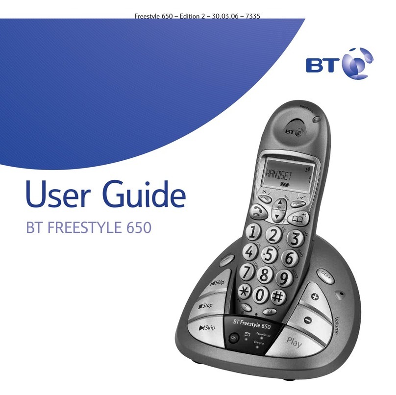BT Freestyle 650 User manual