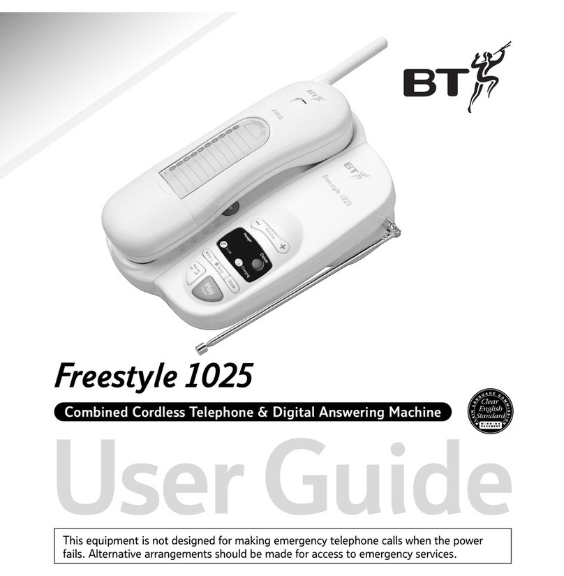 BT Freestyle 1025 user guide