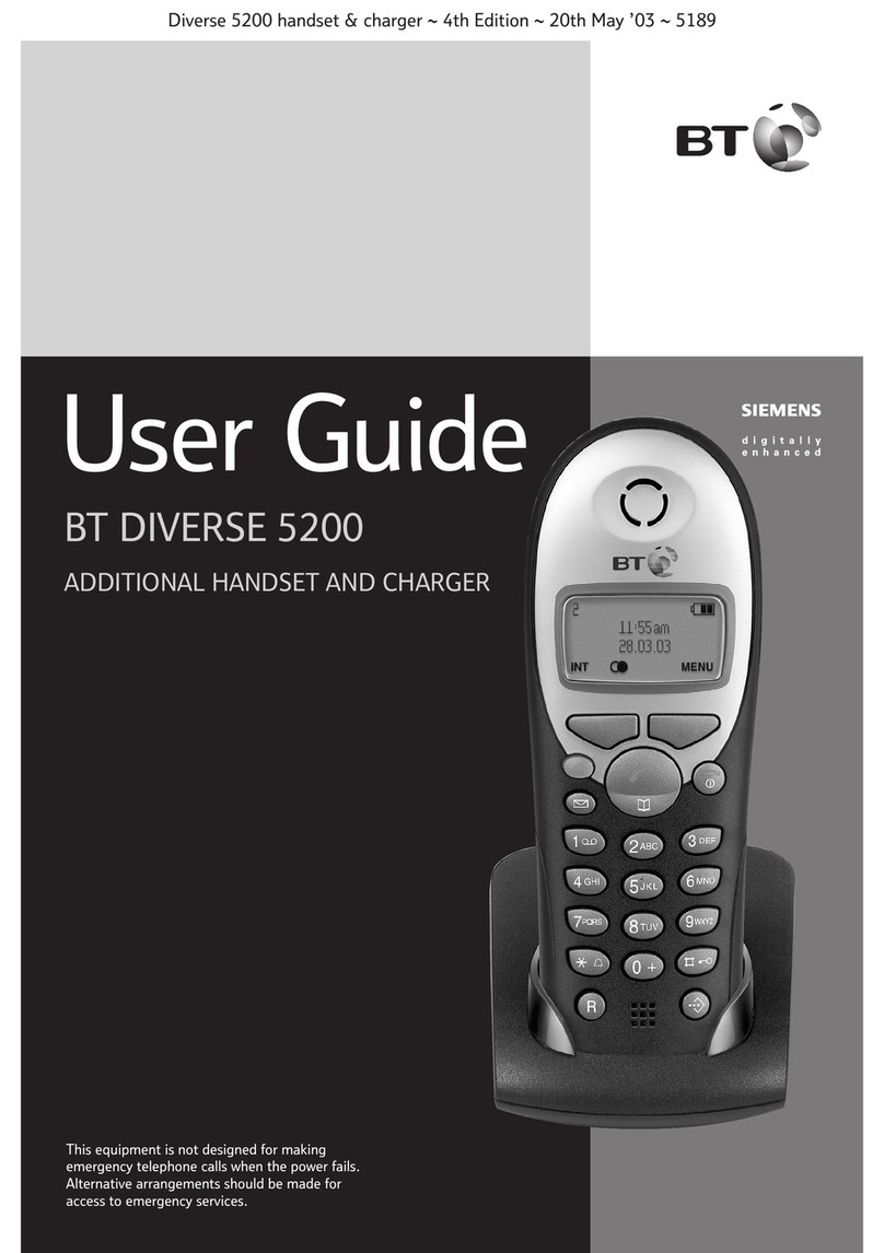 BT Diverse 5200 User manual